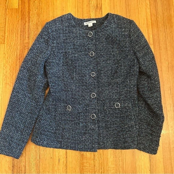 Pendleton Jackets & Blazers - pendleton women Vest In Excellent Condition Size 4 Small Blue